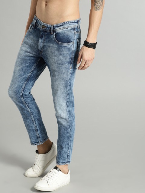 

Roadster Men Blue Skinny Fit Mid-Rise Clean Look Stretchable Jeans