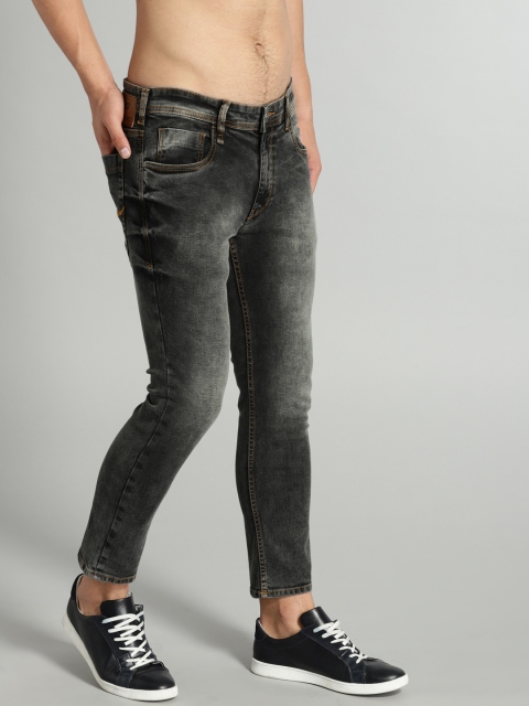 

Roadster Men Black Skinny Fit Mid-Rise Clean Look Stretchable Jeans