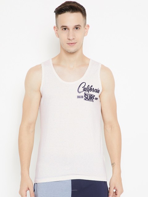 

Sweet Dreams Off-White Sleeveless Lounge T-shirt MT-181418COM