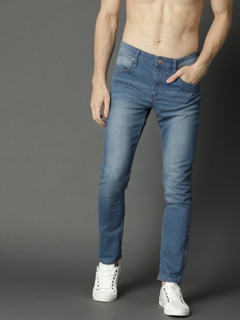 

Roadster Men Blue Skinny Fit Mid-Rise Clean Look Stretchable Jeans
