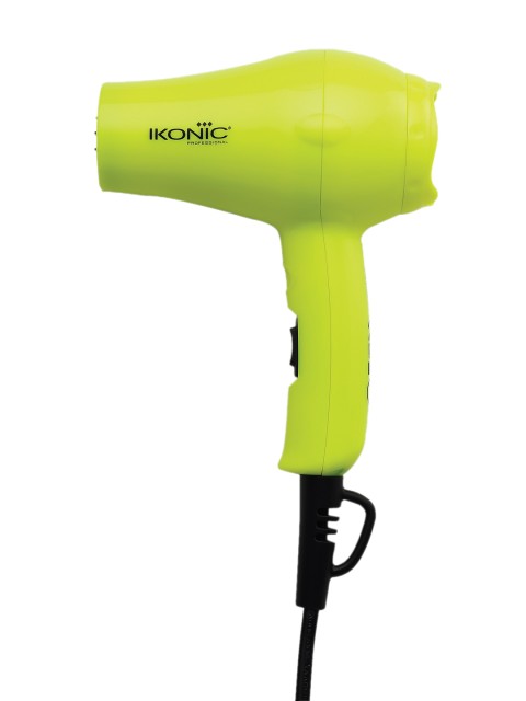 

Ikonic Lightweight Mini Hair Dryer, Lime green