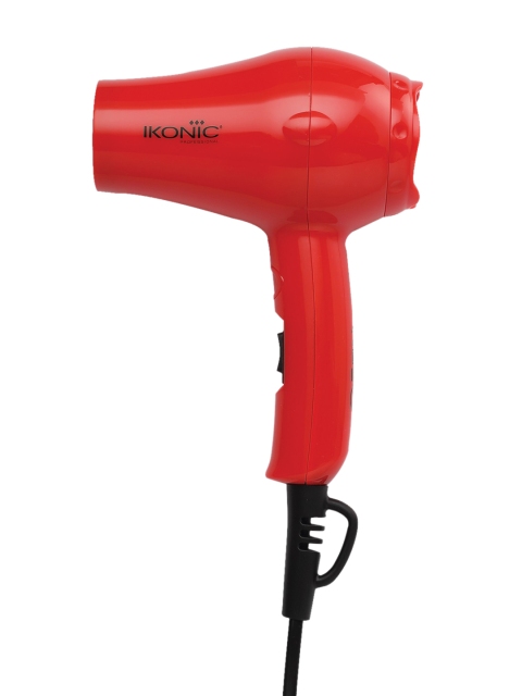 

Ikonic Lightweight Mini Hair Dryer, Red