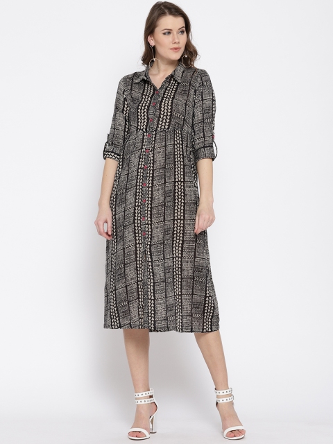 

Rangriti Women Assorted Printed Shirt Dress