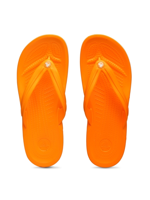 

Crocs Crocband Men Orange Solid Thong Flip-Flops