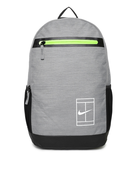 

Nike Unisex Black & Grey NKCRT BKPK Brand Logo Backpack
