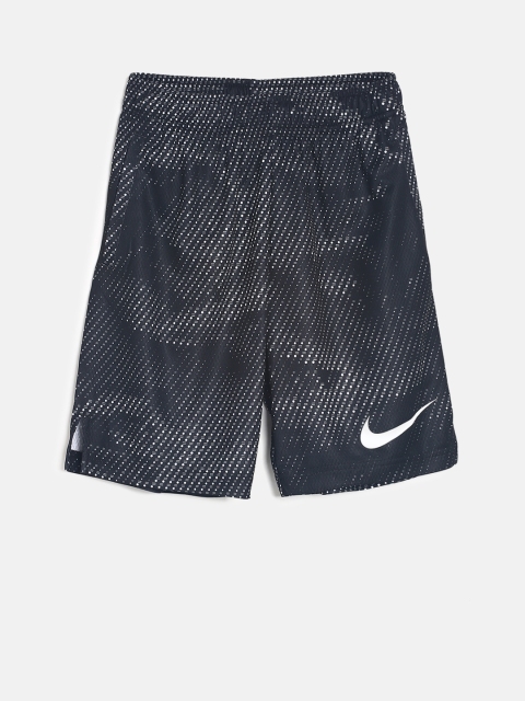 

Nike Boys Black Dry AOP Printed Shorts