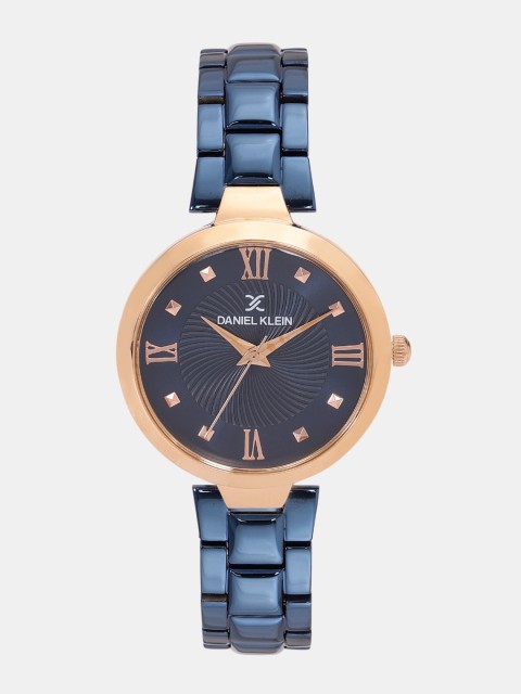 

Daniel Klein Women Navy Blue Analogue Watch DK11396-4