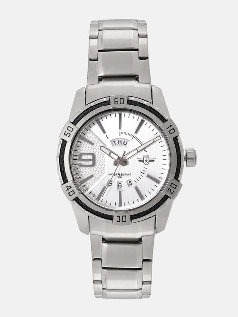 

Roadster Men Silver-Toned Analogue Watch MFB-PN-NF-NF9117