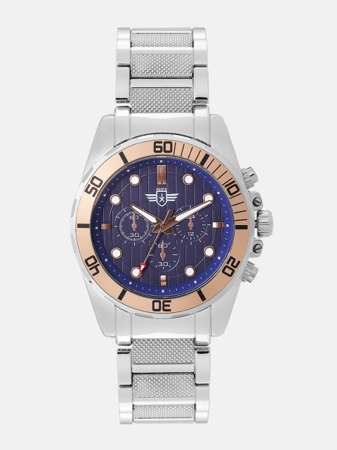 

Roadster Men Navy Blue Analogue Watch MFB-PN-LB-80389G