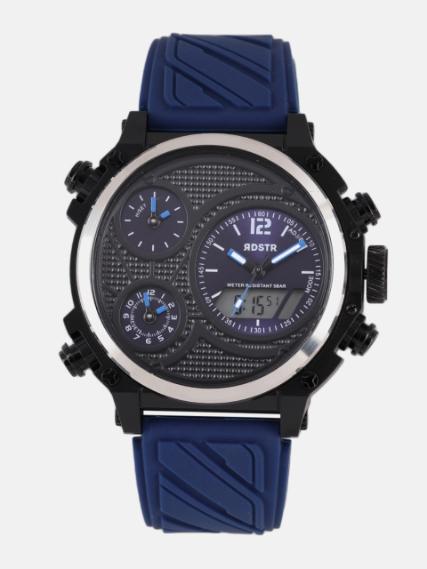 

Roadster Men Navy Blue Analogue and Digital Watch MFB-PN-OS-AD1801