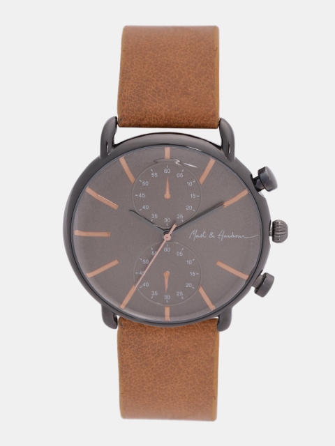 

Mast & Harbour Unisex Brown Analogue Watch MFB-PN-LW3777