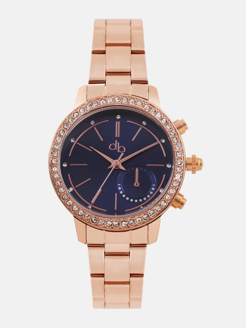 

DressBerry Women Blue Embellished Analogue Watch MFB-PN-WTH-D6255-3