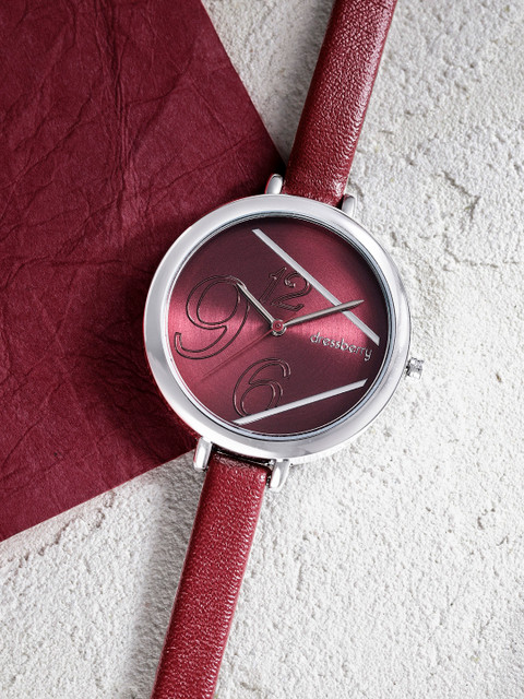 

DressBerry Women Burgundy Analogue Watch MFB-PN-WTH-D5951