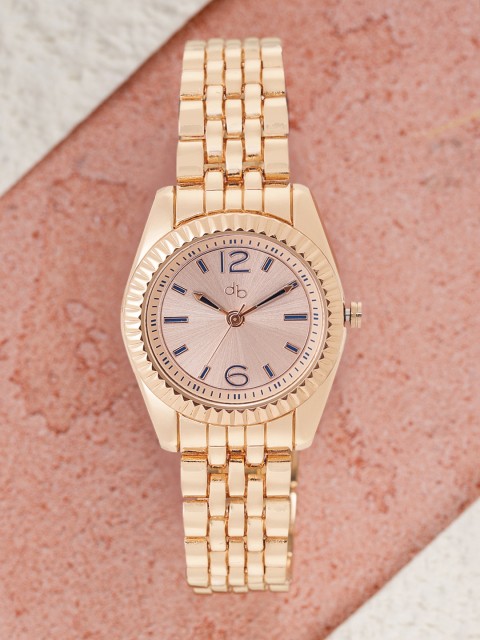 

DressBerry Women Rose Gold-Toned Analogue Watch MFB-PN-WTH-D5769-4