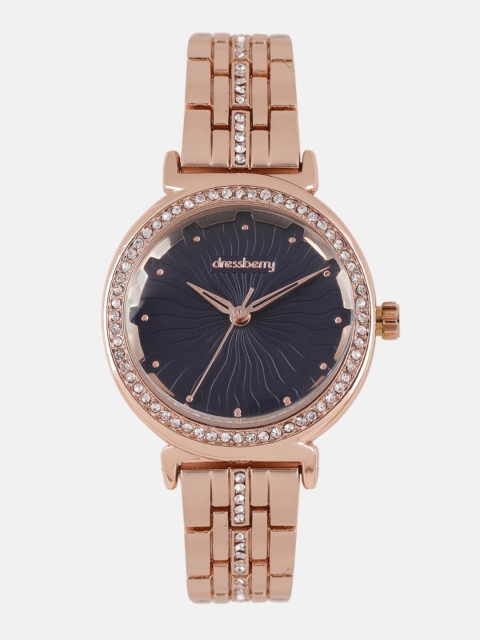 

DressBerry Women Blue Embellished Analogue Watch MFB-PN-WTH-R6246