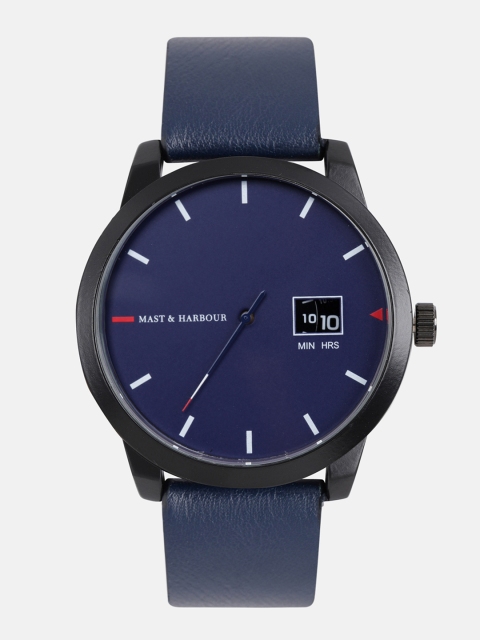 

Mast & Harbour Unisex Blue Analogue Watch MFB-PN-SNT-E30