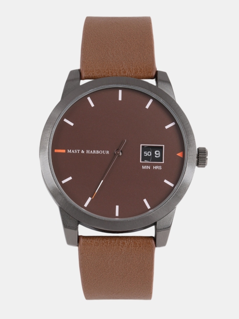 

Mast & Harbour Unisex Brown Analogue Watch MFB-PN-SNT-E30
