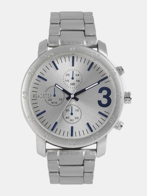 

Roadster Men Silver-Toned Analogue Watch MFB-PN-SNT-E22