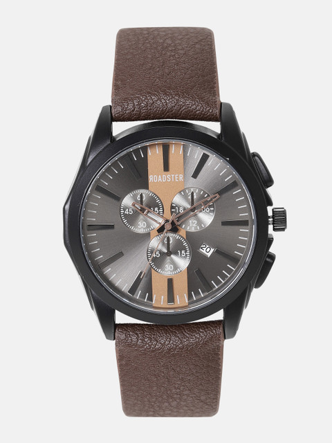 

Roadster Unisex Charcoal Analogue Watch