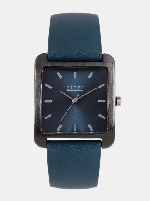 

ether Unisex Teal Blue Analogue Watch MFB-PN-SNT-E09