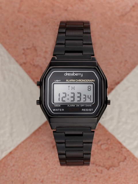 

DressBerry Women Black Digital Watch MFB-PN-SKM-1123