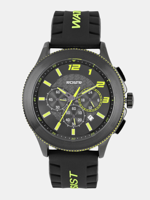 

Roadster Men Black & Yellow Analogue Watch MFB-PN-SKM-9136