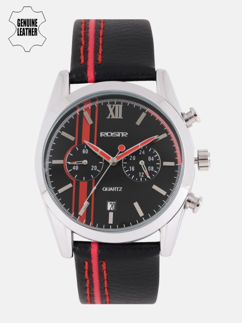 

Roadster Men Black & Red Analogue Watch MFB-PN-SKM-9148