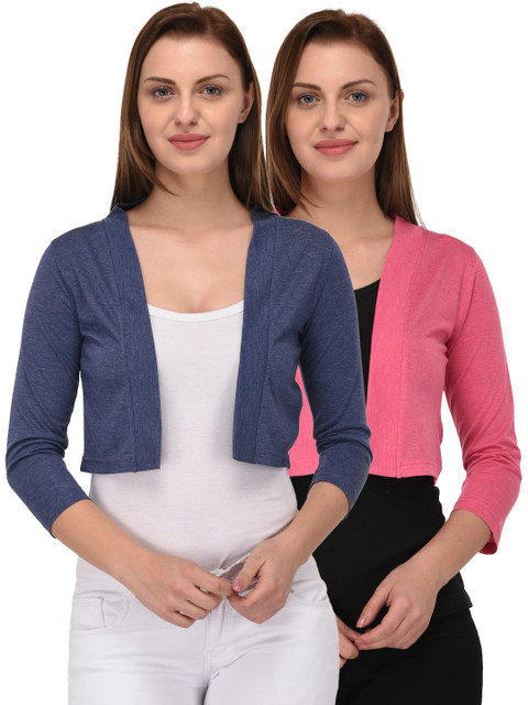 

Espresso Women Pack Of 2 Shrugs, Blue