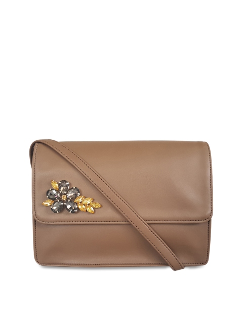 

Toteteca Brown Solid Sling Bag