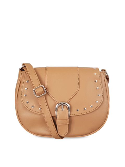 

Toteteca Brown Solid Sling Bag