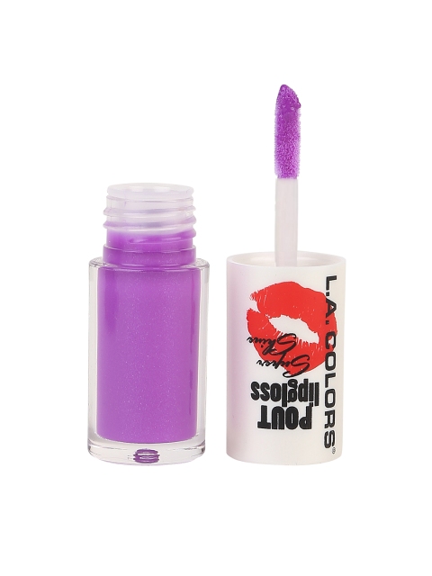 

L.A. Colors CLG649 Plump Pout Shiny Lipgloss, Purple