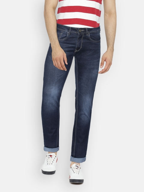 

Peter England Casuals Men Blue Skinny Fit Low-Rise Clean Look Stretchable Jeans