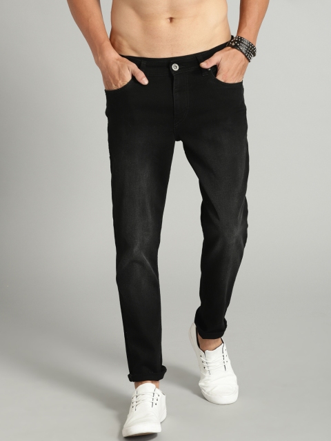 

Roadster Time Travlr Men Black Slim Fit Mid-Rise Clean Look Stretchable Jeans