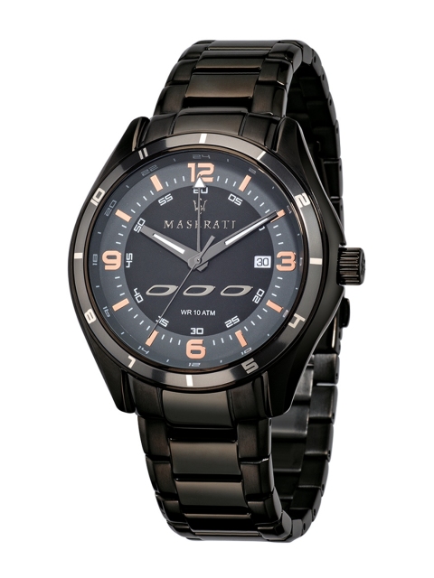 

Maserati Men Black Analogue Watch