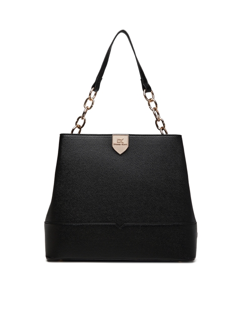 

Diana Korr Black Solid Handheld Bag