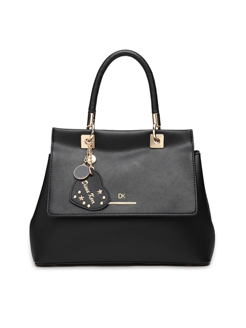 

Diana Korr Black Solid Handheld Bag