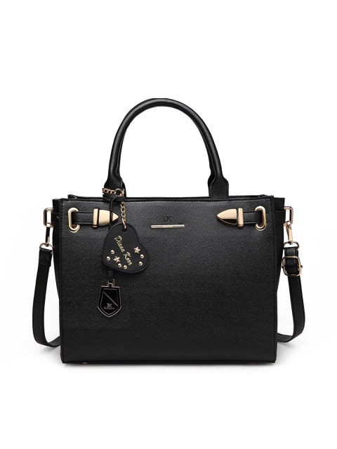 

Diana Korr Black Solid Handheld Bag