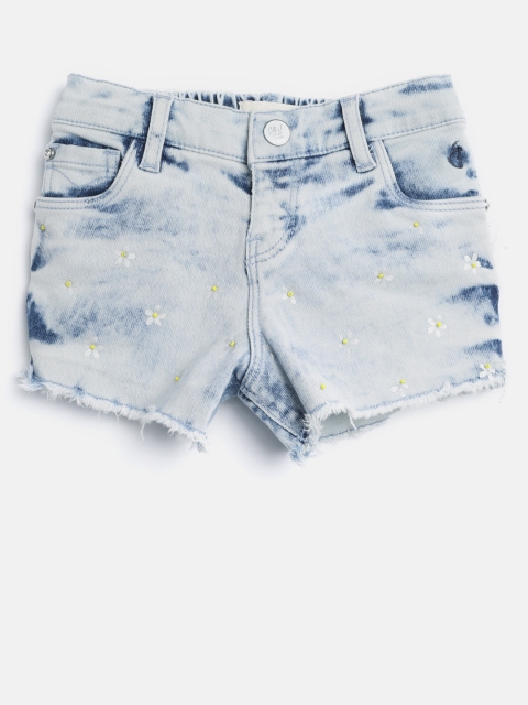 

Gini and Jony Girls Blue Washed Denim Shorts