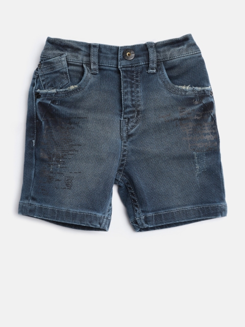 

Gini and Jony Boys Blue Washed Denim Shorts