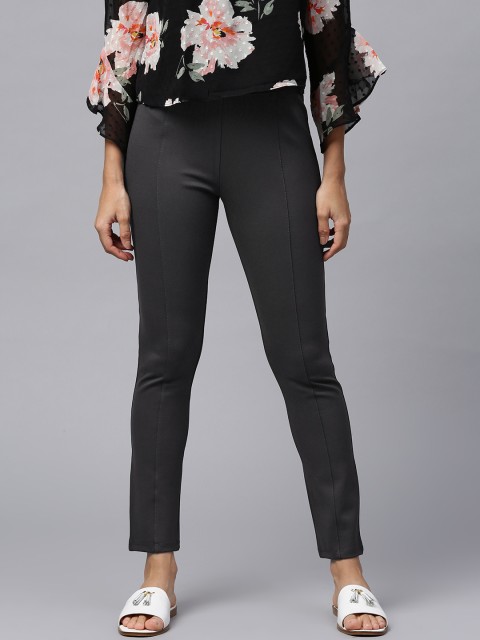 

Shree Charcoal Grey Treggings