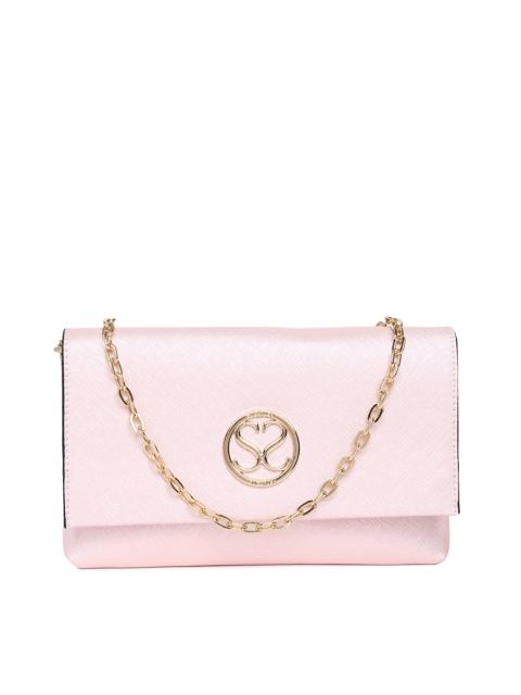 

Sugarush Women Pink Solid Clutch