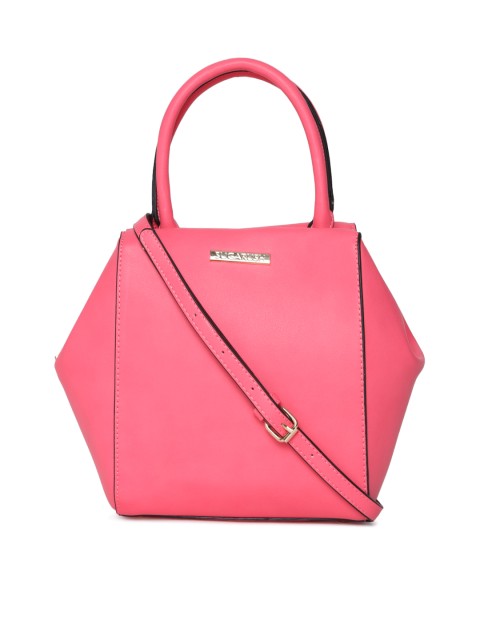 

Sugarush Pink Solid Handheld Bag