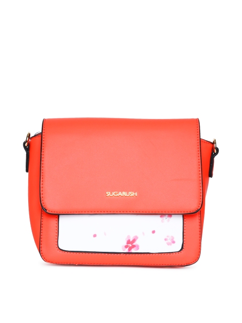 

Sugarush Pink Solid Sling Bag