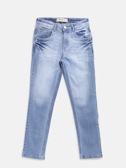 

Palm Tree Boys Blue Regular Fit Mid-Rise Clean Look Stretchable Jeans