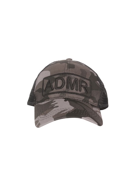 

Admiral Men Olive Green Printed Baseball Cap