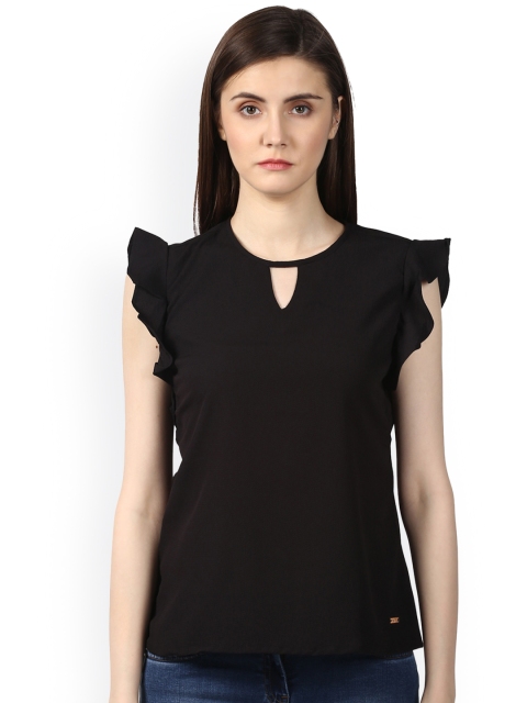 

Park Avenue Women Black Solid Top