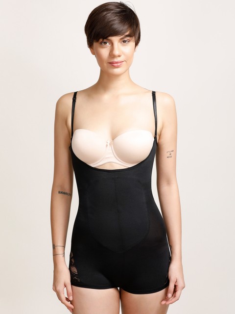 

Zivame Black High Control No Leg Body Shaper