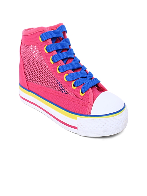 

Carlton London Women Pink Mesh Sneakers