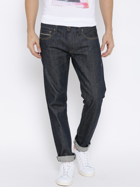 

Jack & Jones Men Blue Tim Slim Fit Jeans