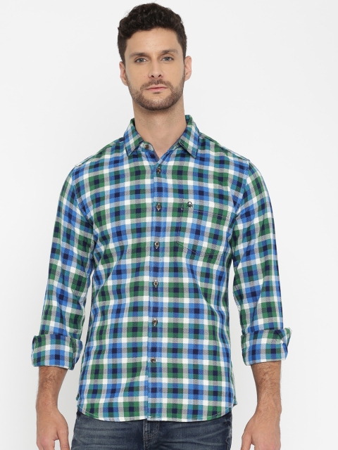 

United Colors of Benetton Men Multicoloured Checked Casual Shirt, Multi